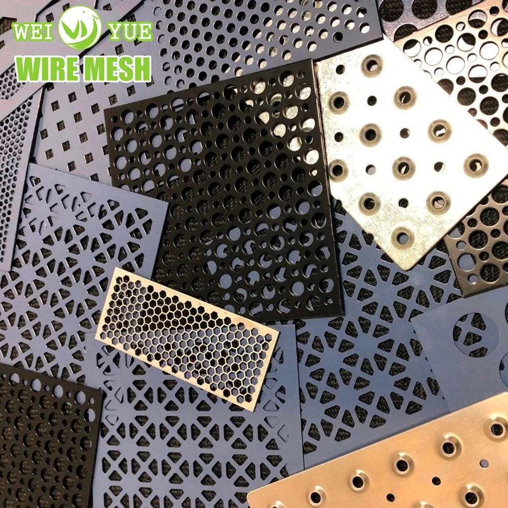 3mm Thickness Stainless Steel 316 Perforated Metal Mesh Plate for Grinding Screen