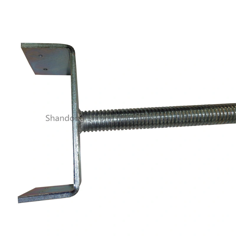 Scaffolding Accessories U Fork Head Jack Parts Screw Hollow Solid Construction Scaffold Fittings SGS BV ISO Factory Manufacturer with Good Quality