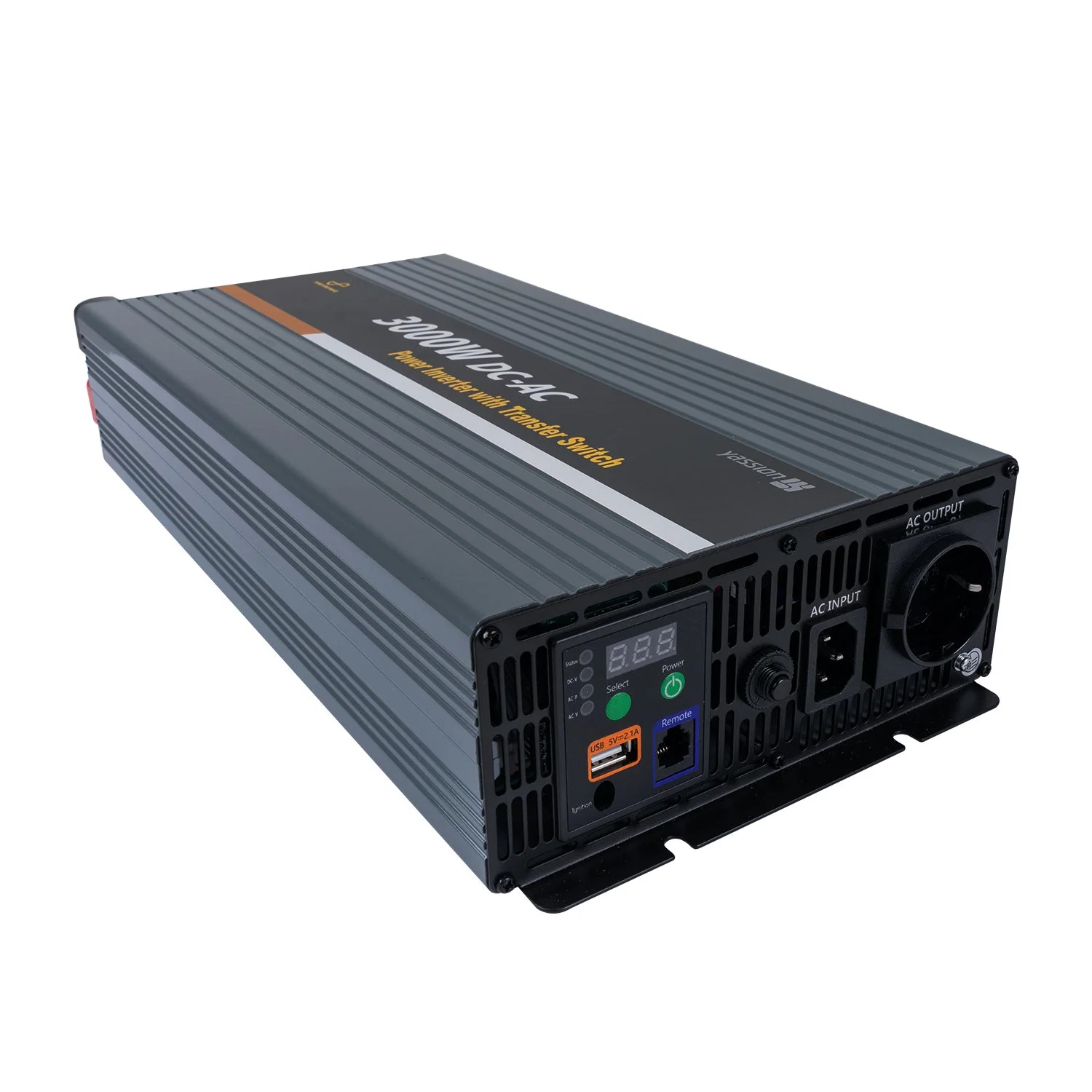 High quality/High cost performance 12V 110V 3000W Pure Sine Wave Inverter with Transfer Switch