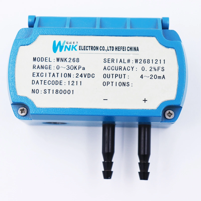 0.5%Fs Air Pressure Transducer Transmitter for HVAC