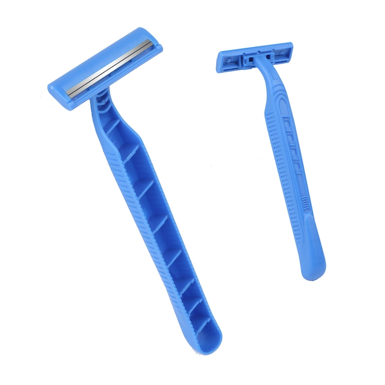 Long Handle Shaving Razor for Men Twin Blade Disposable Razor