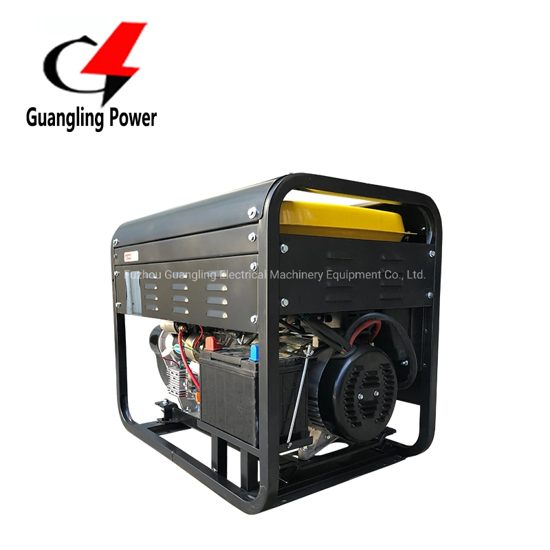 Günstigste 10kw Diesel Schweißgenerator 200 AMP Inverter Ultraschall Schweißen Maschine