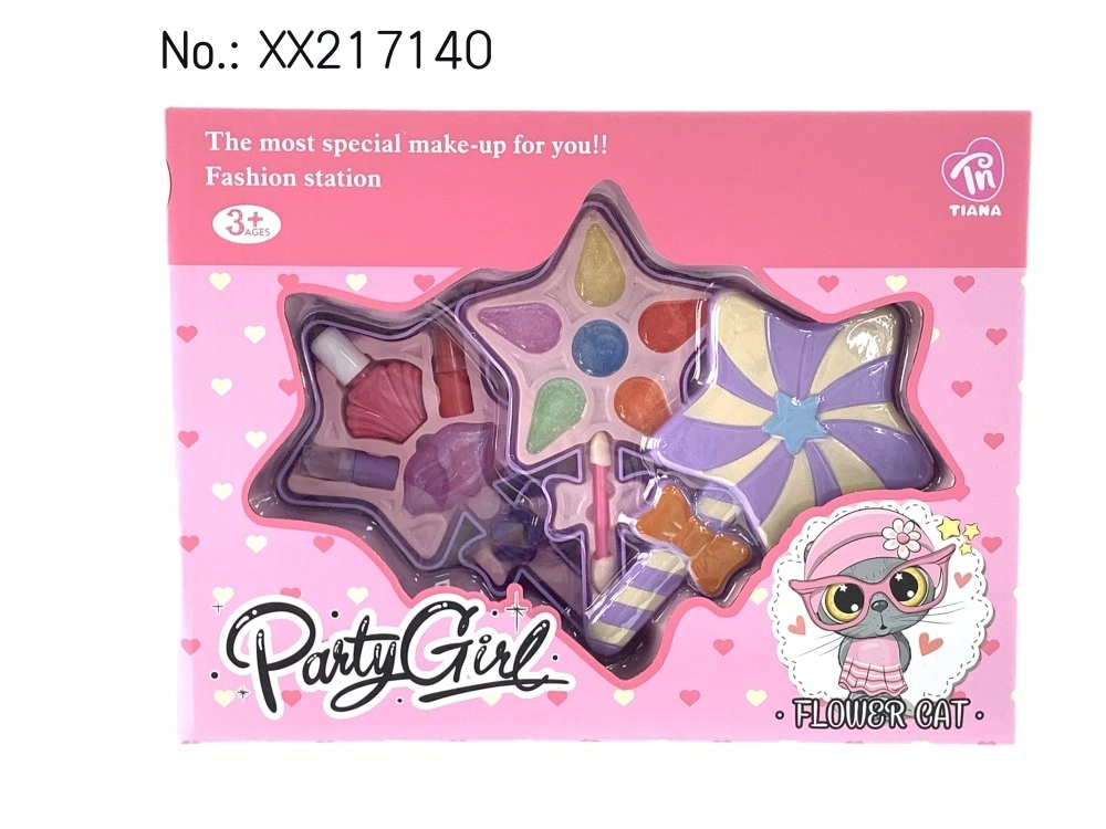 Juego de maquillaje de belleza cosmética Real para niñas juego de niños Niños de la casa conforman Toy