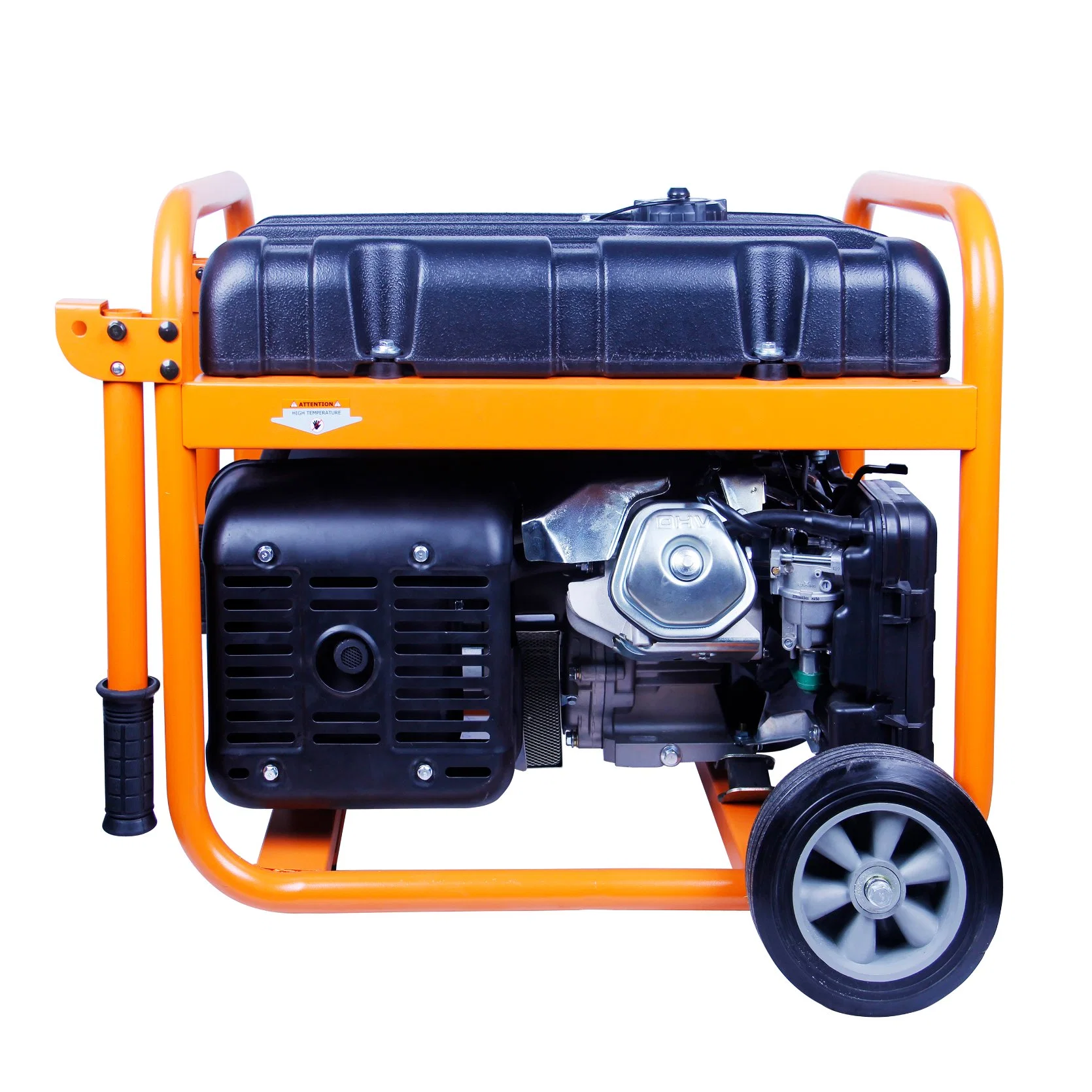 Electric Start 6kw 7kw Einphasen-Open-Typ Portable Benzin Generator mit Up190 14HP Motor