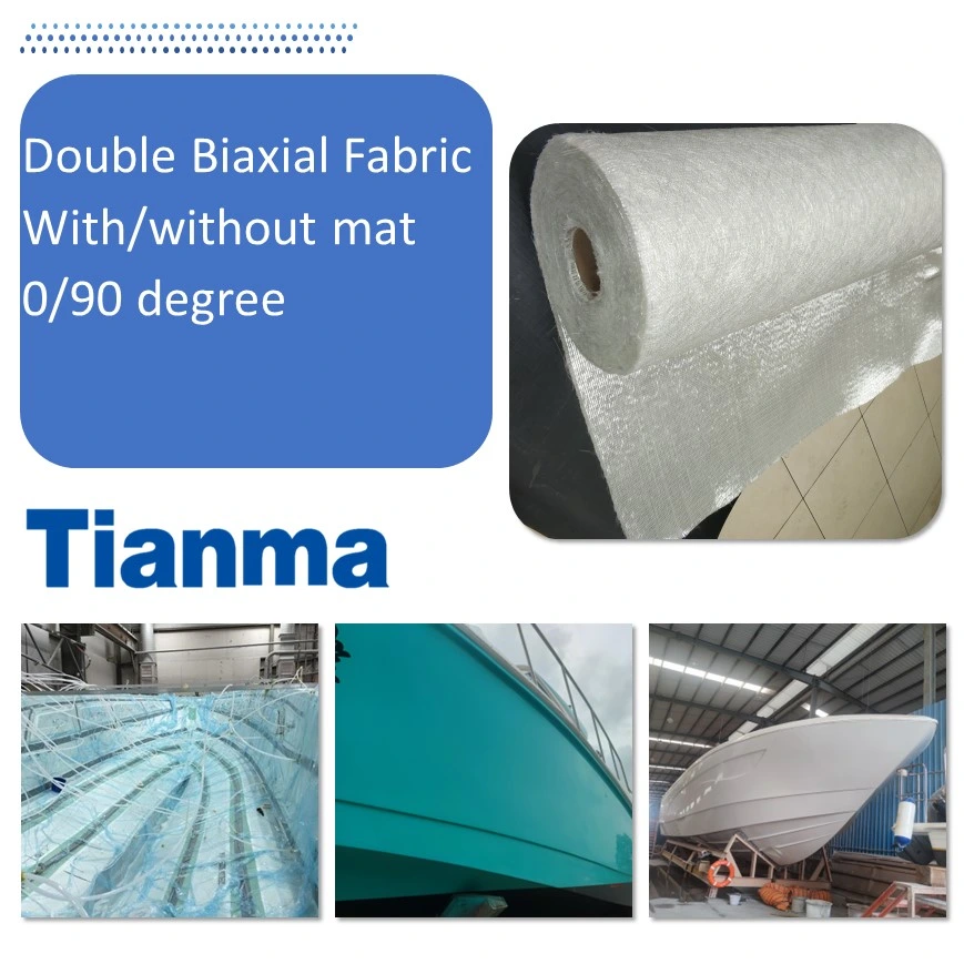 ECR Glass, Fiberglass 0/90 Degree Biaxial Fabric, Ewfc600/300 Glass Fiber Stitched Fabric