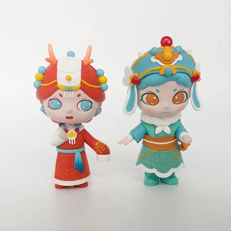 Couple Chinese Style Unique Plastic Toy for Promotion Gift
