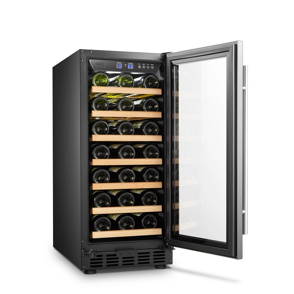 33 Bottles Compressor Mini Wine Cooler