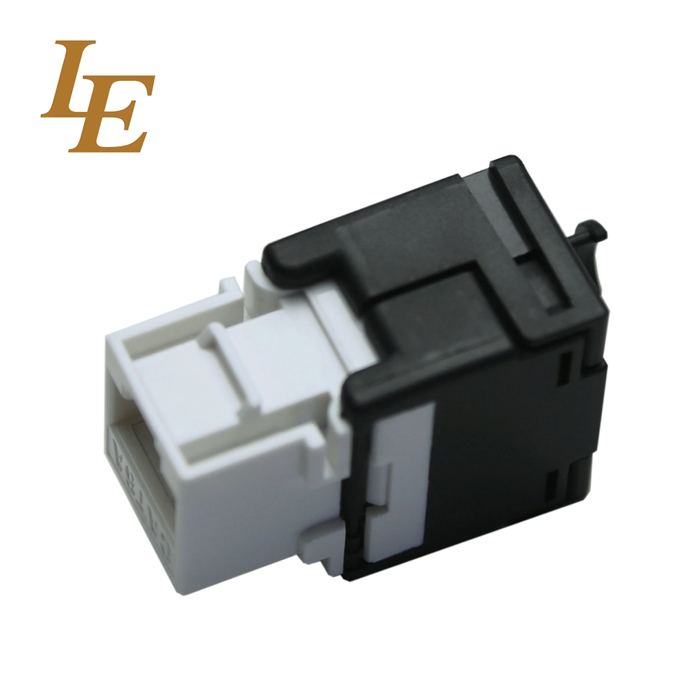 Le 180 Degree UTP CAT6 RJ45 Tooless Keystone for Blank Patch Panel