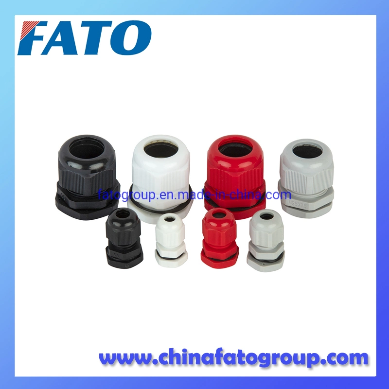 Top Quality IP68 Waterproof Plastic Nylon Cable Gland with Locknuts