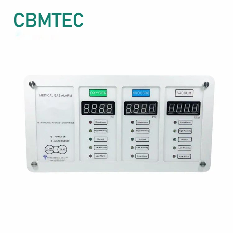 Emergency Calling Hospital Gas Alarm System Medical Gas Area Alarm Master Alarm for Zone Valve Box