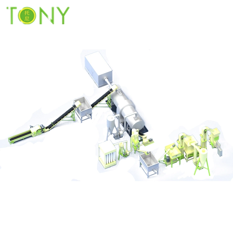 Tony Hot Sale 3-4tons/Hr Wood Log Pellet Production Line Biomass Wood Pellet Line Wood Pellet Plant Sawdust Pellet Making Line Straw Pellet Line