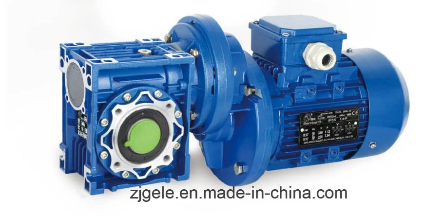 Univeral Mounting Gear Reducer RV030-150 Worm Gearbox for Transmission Applications