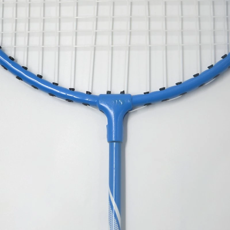 Badminton Racket Wholesale/Supplier Iron Alloy Racket for Beginners Light Weight Badminton Racket