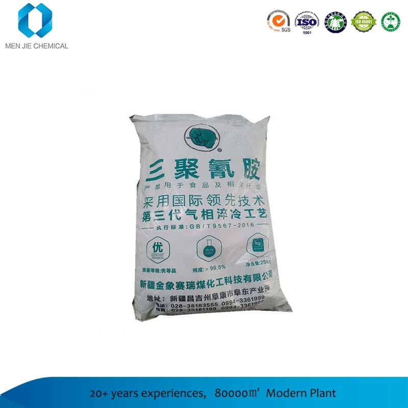 99.8% Melamine Powder for Maldehyde Molding Urea Formaldehyde Resin