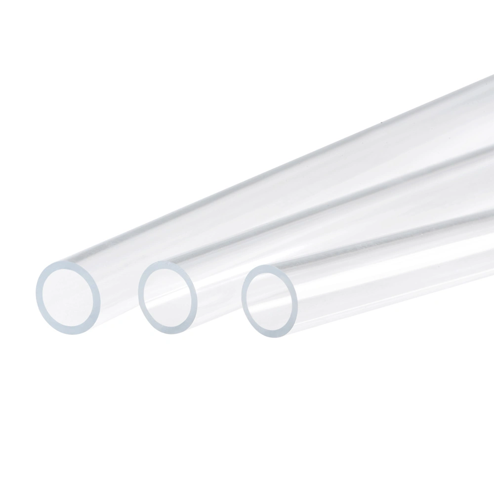 Custom Size Acrylic Tubes Wooden Case Packing Extruded Clear Acrylic Pipes