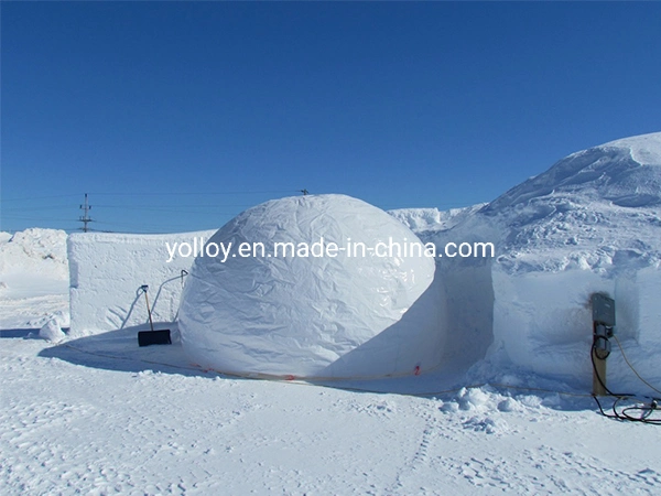 Tornar estanque gelo inflável Dome Igloo tenda com Túnel único