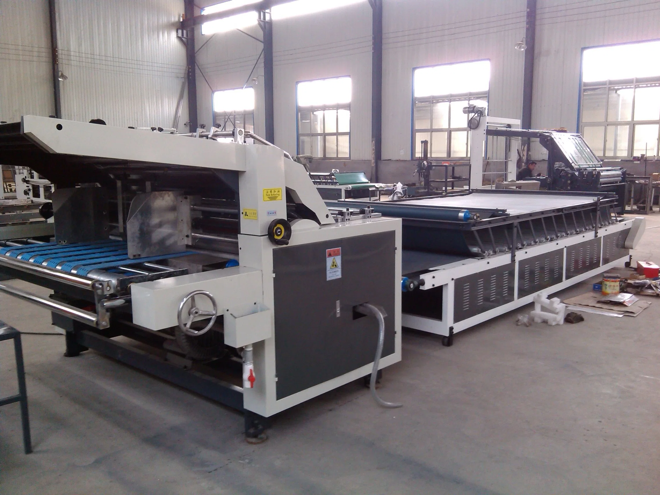 Post-Print Semi-Automatic Corrugated Paper Laminator Machine