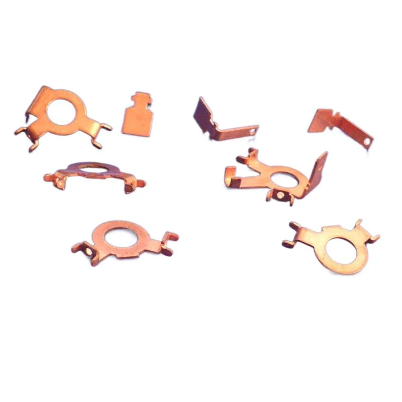 Customized Multi-Stage Progressive Copper Contacts in Metal Stamping Parts