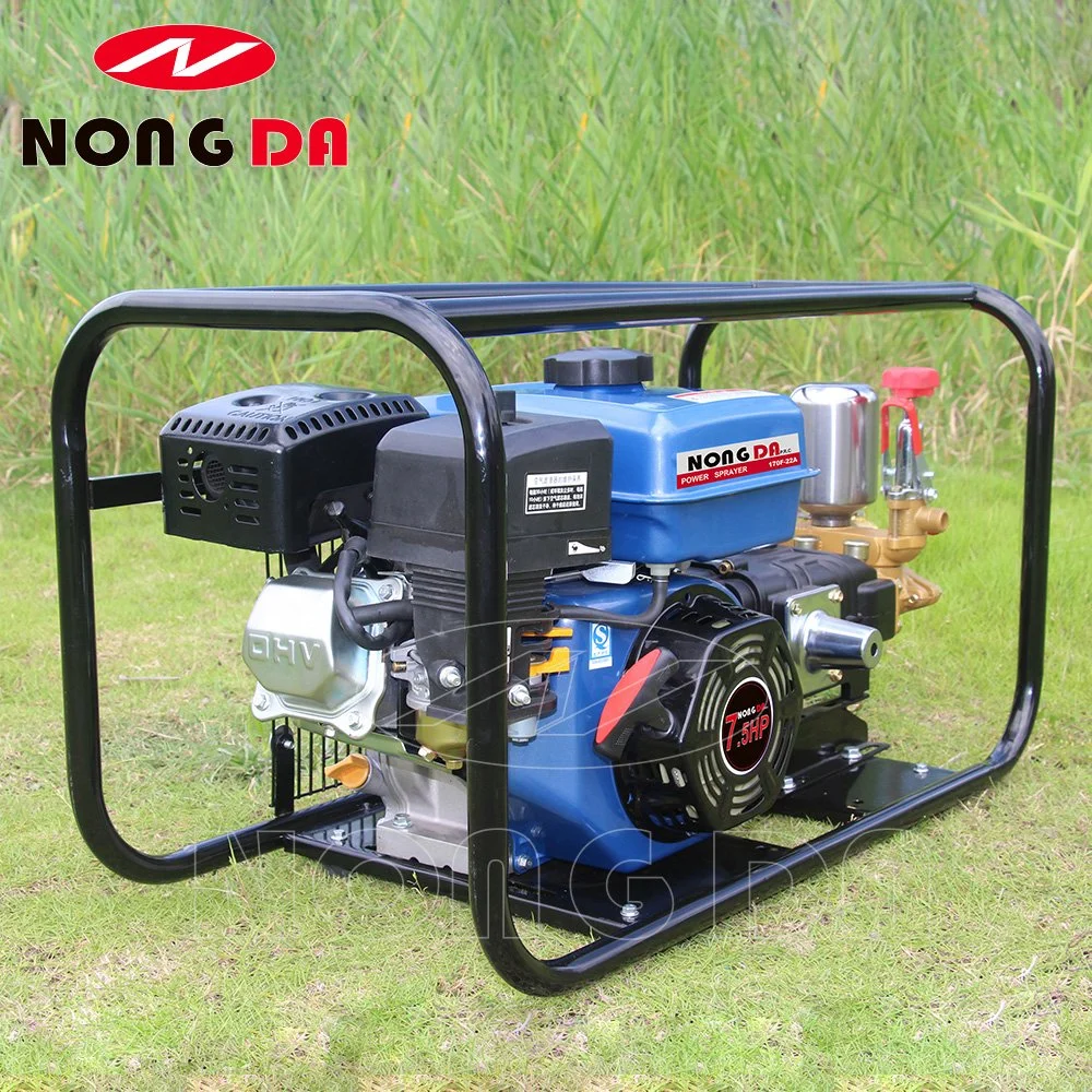 Nongda 22A 30A 6,5HP 7,5HP Hochdruck-Benzinmotor Leistung Spritze