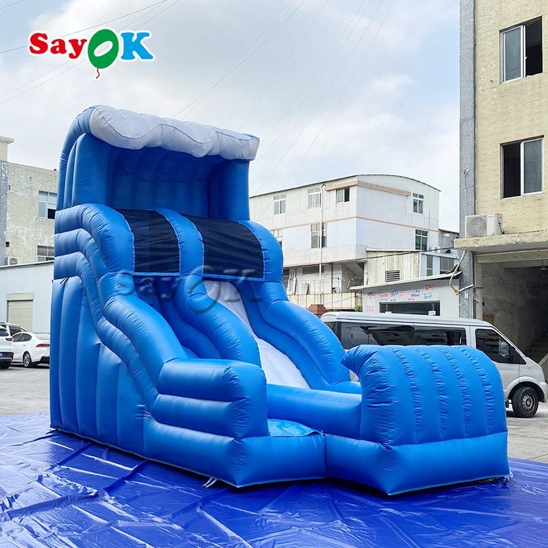 Sayok al aire libre, adultos, puente comercial inflable, casa de rebote Bouncy Salto Castillo tobogán de agua con ventilador para niños