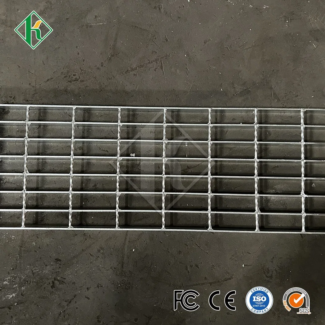 Kaiheng Platform Steel Grating Suppliers Trench Cover Plate China Trench Drain Steel Middle Slot Ditch Cover