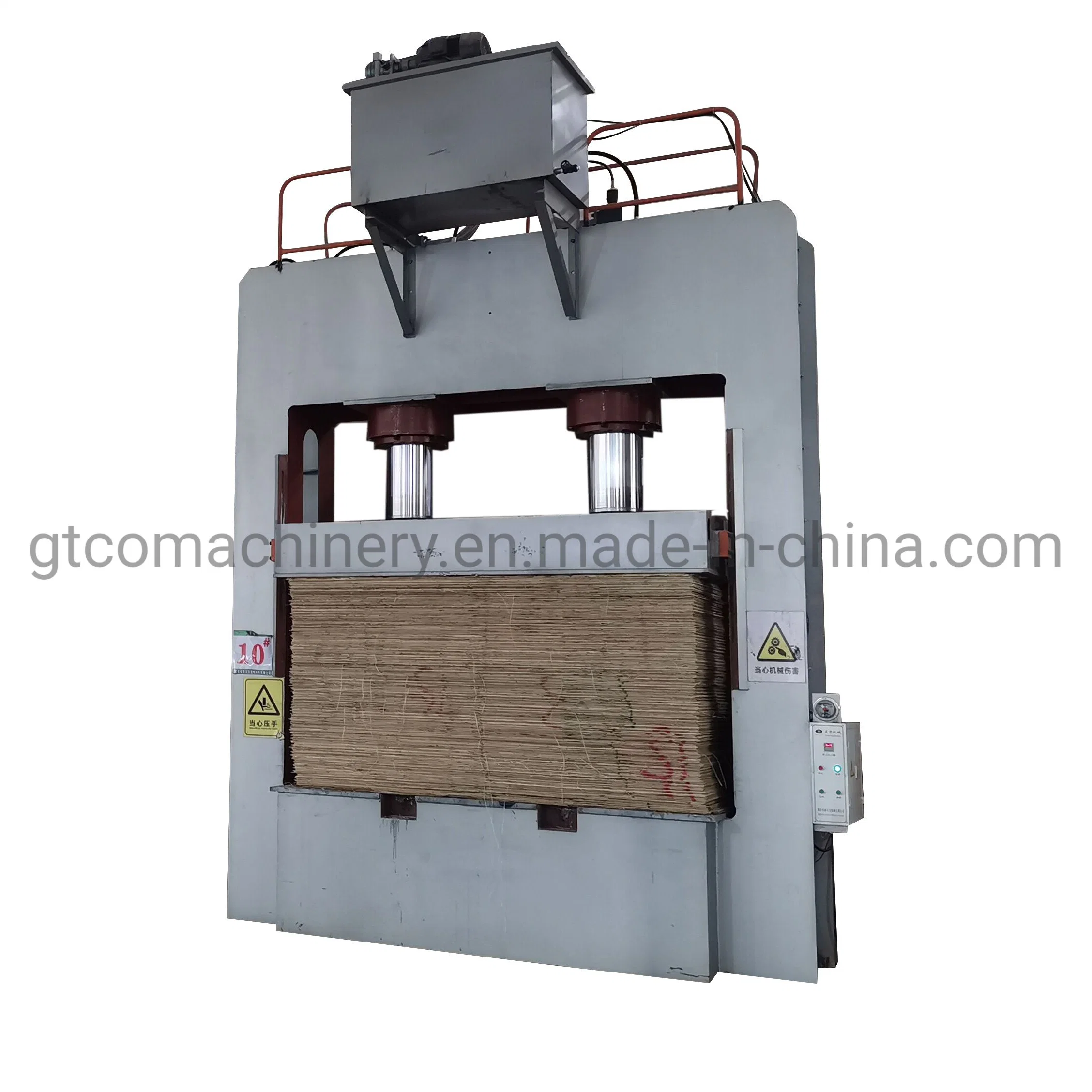 Woodworking Hydraulic Cold Press Machine with Oil Cylinders