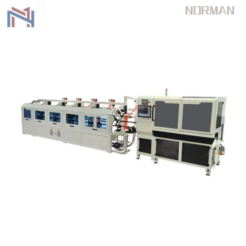 Alimentación automática CNC máquina de corte láser de fibra para Cuadrado redondo Tubo