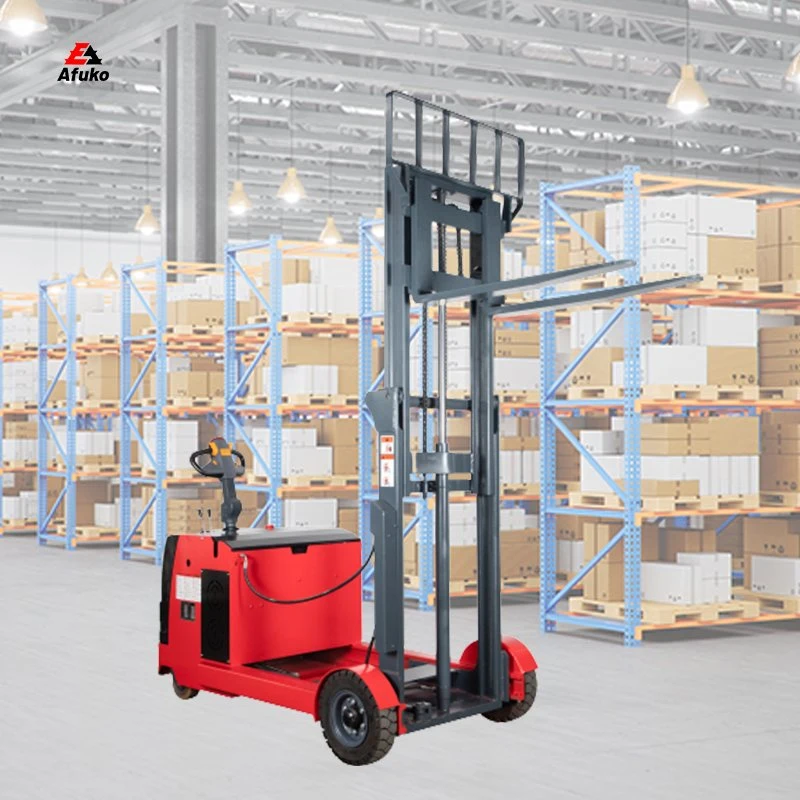 Hydraulic System High Performance Efficient Warehouse Stacker Equipment Electric All Rough Terrain Forklift for Sale