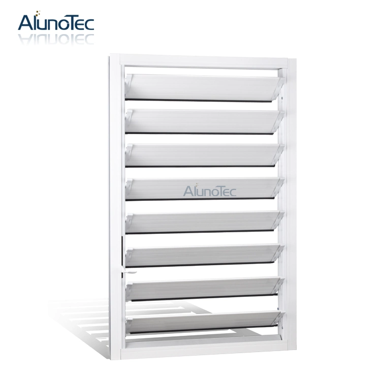 Safe Aluminum Blade Louver Shutter Window