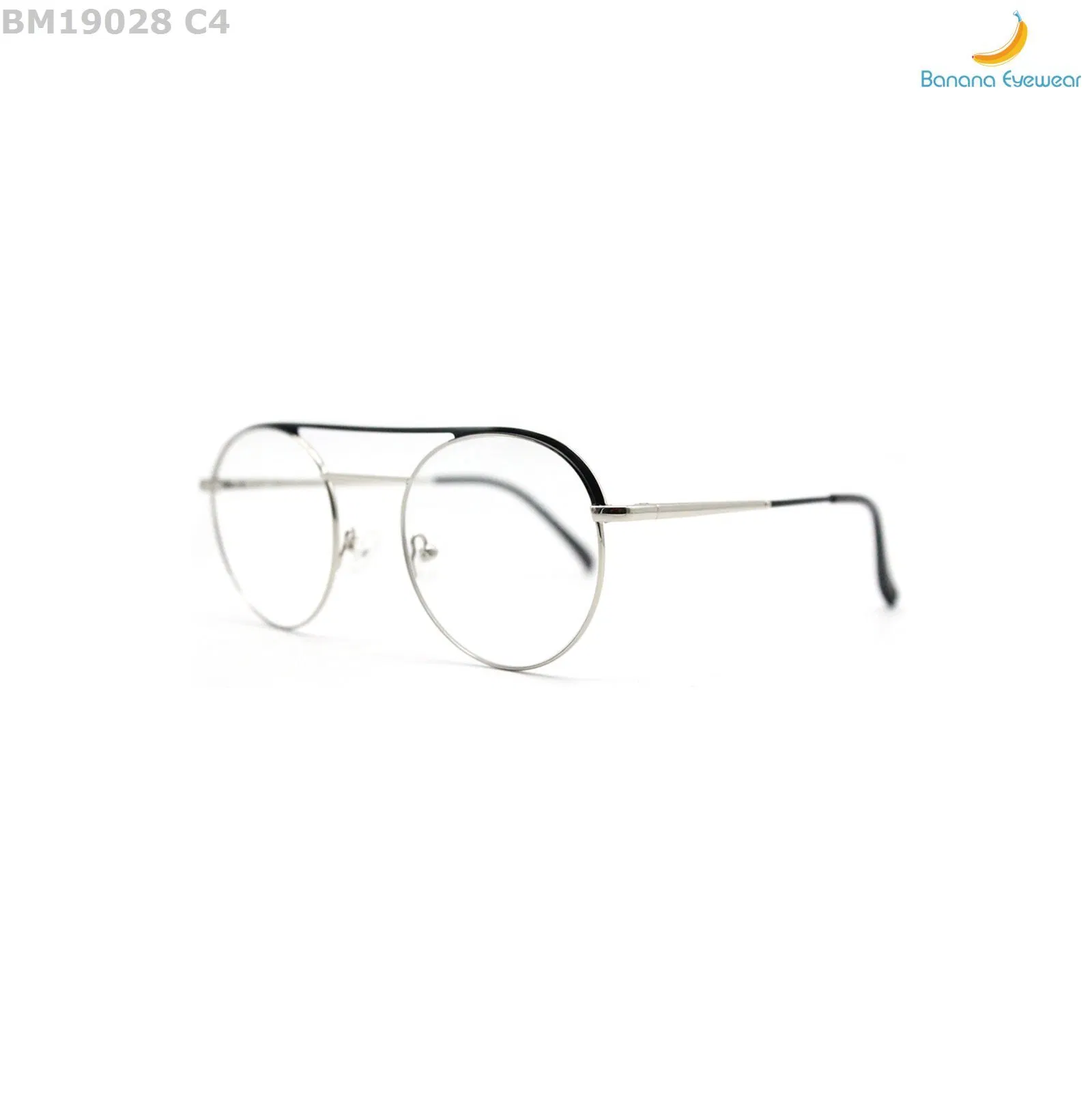 New Stylish Double Bridge Double Color Optical Frame Wholesale/Supplier Eyeglass Metal Eyewear