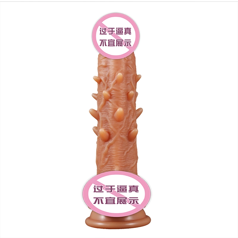 TPE Realistic Vibrating Dildo Enlargement Extender Condom Sex Toys for Man Penis Sleeve