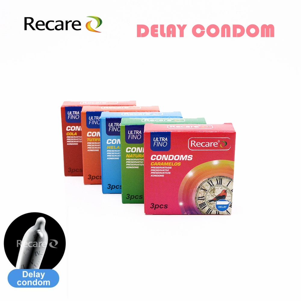 Professional Manufacturer Natural Latex Rubber Condoms Durable Delayed Lubrication Ultra Thin Condoms