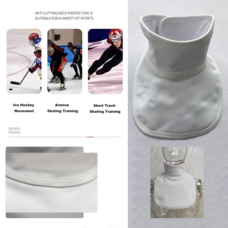 Adult Children Professional Training Competition Ice Hockey Skating and Other Ice Sports Anti-Cutting Protection Neck Protection Neck Customization