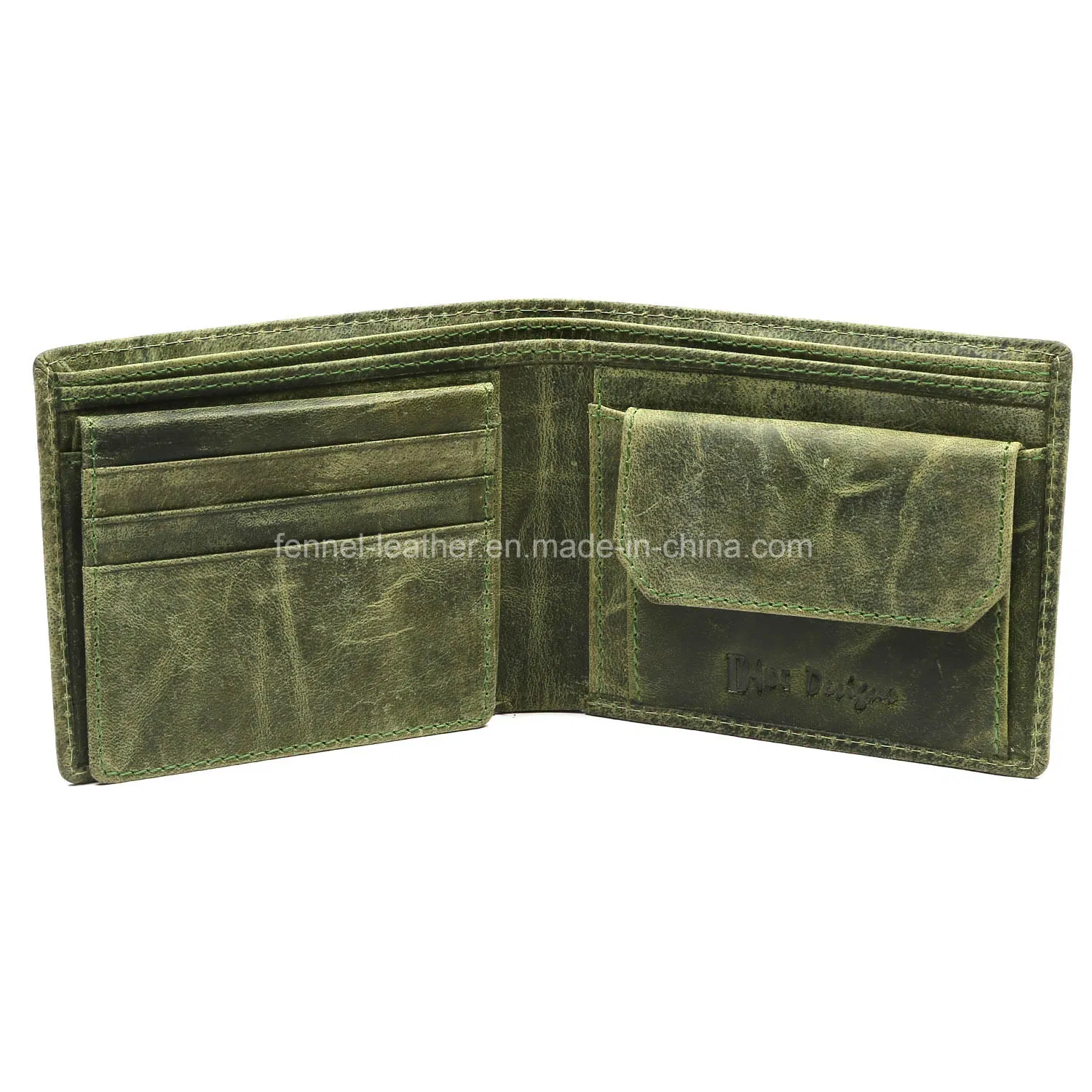 Hot Sell Man&prime; S Real Leather Wallet (EU4202)