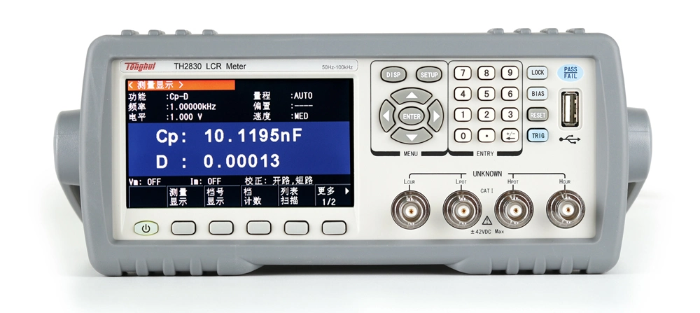 50Hz-100kHz, 34 Points Electric Bridge Inductance Resistance Capacitance Lcr Tester