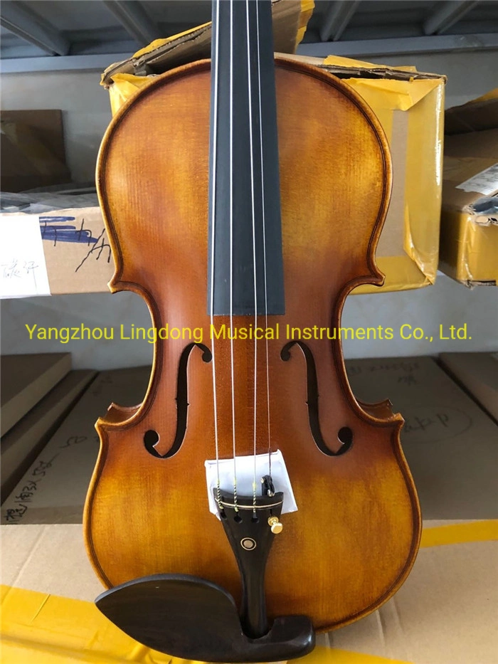 Professional hechas a mano antiguo violín en China