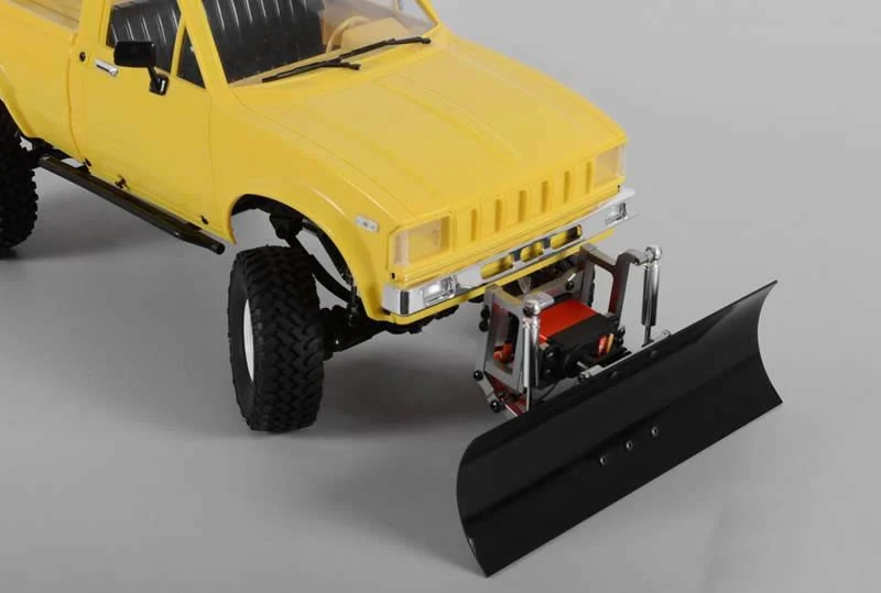 1/10 RC Rock Crawler Blade Snow Plow Metal Plough Bulldozer Shovel for Scx10 TF2