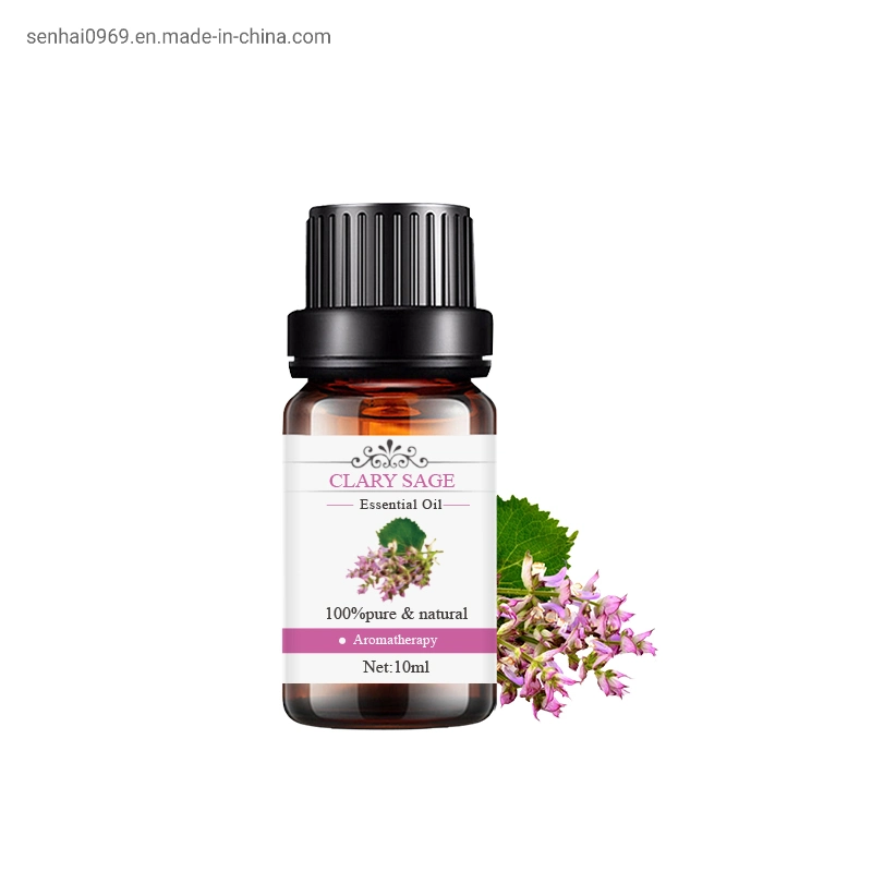 Flavor Fragrance Perfume Oil Relaxing Massage CAS 8016-63-5 Natural Pure Clary Sage Essential Oil