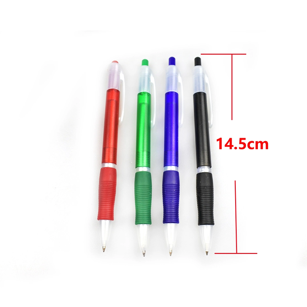 China Office Supply OEM Cheap Plastic Ballpoint Pen with Custom Logo