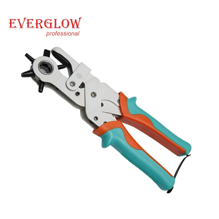 Hand Plier Belt Leather Hole Punch Punch Revolving