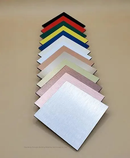 PVDF/PE/Stone/Wooden/Yellow/Red/Mirror Nano Fireproof ACP Aluminum Composite Panel Acm Sheet Building Material