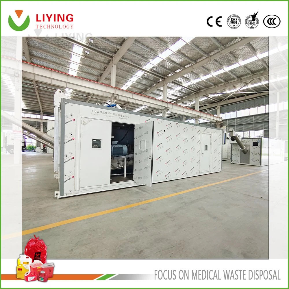 on-Site Efficient Medical Instrument Medical Rubbish Disposal Machine Waste Management System