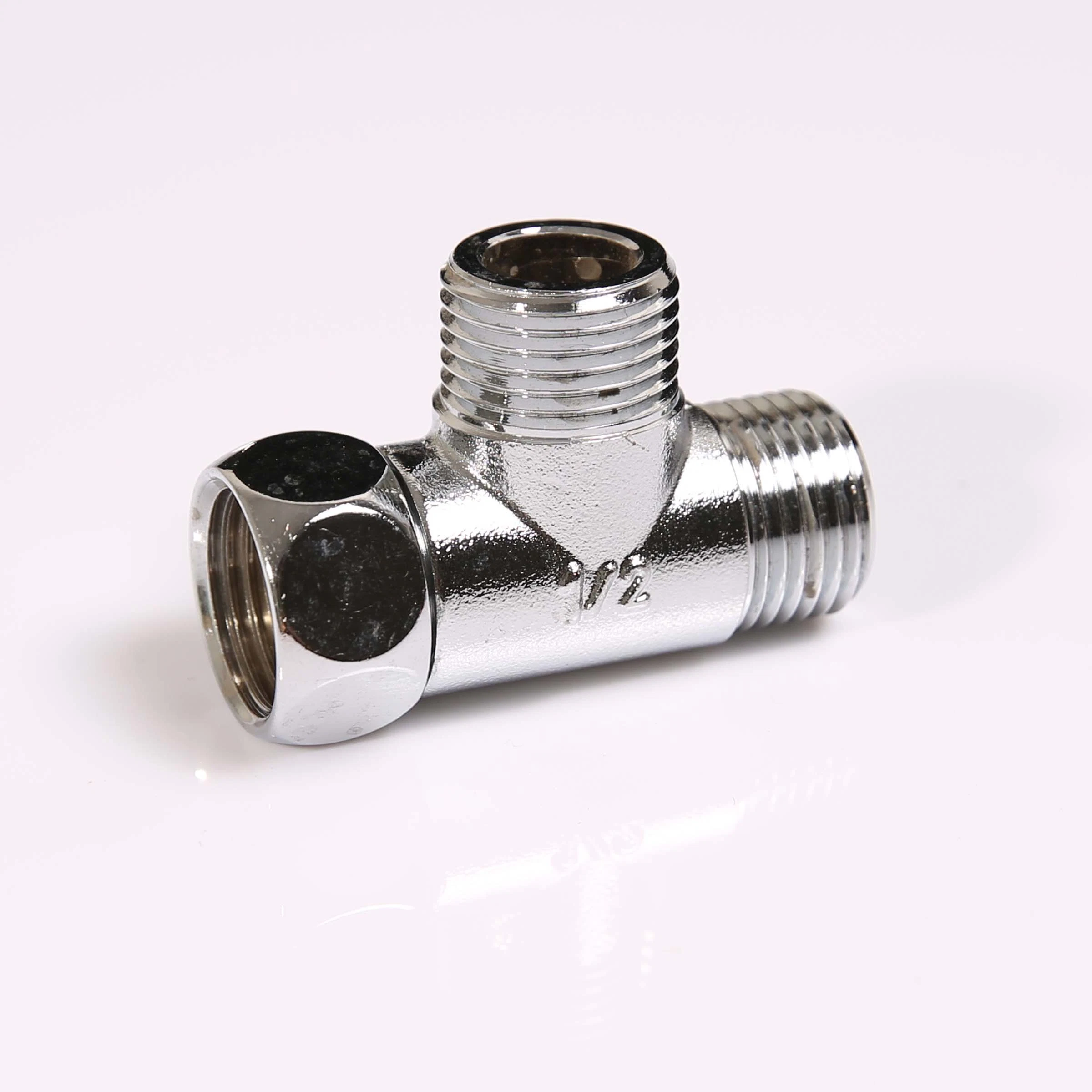 F Tee-Chromed Brass Series Elbow&middot; Coupling