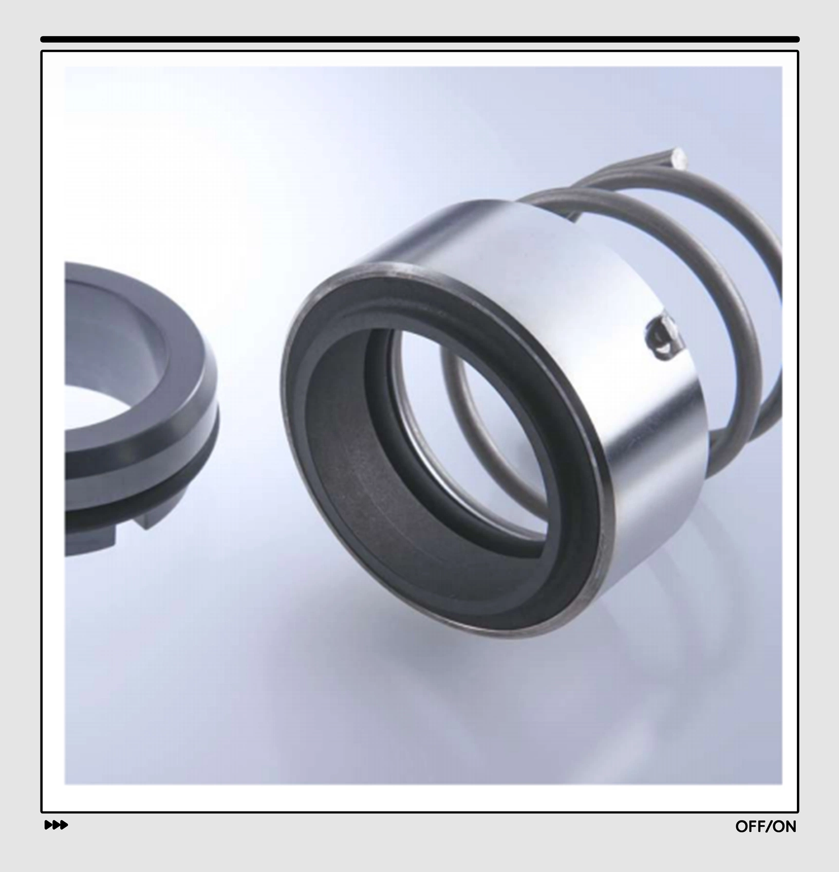 H12n Mechanical Seals, O Ring Silicon Material Seal