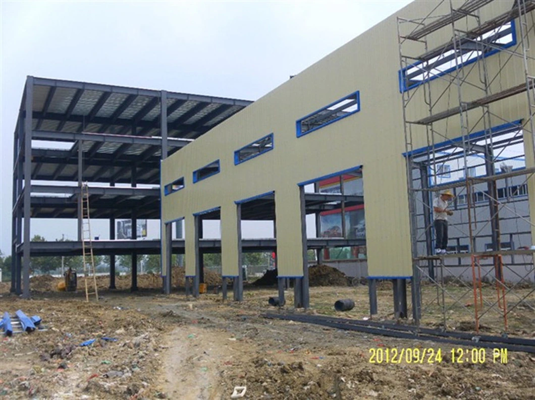 Pre Engineered Steel Structure Construction Building/Prefabricated Metal Frame Warehouse/Shed/Hangar/Workshop/Factory/Apartment/Hotel/School/Hospital Building