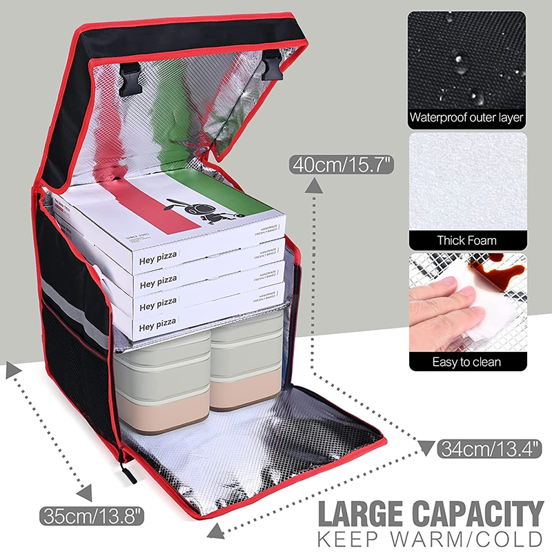 Collapsible Grocery Shopping Leak-Proof Large Camping Cooler Delivery Food Bag