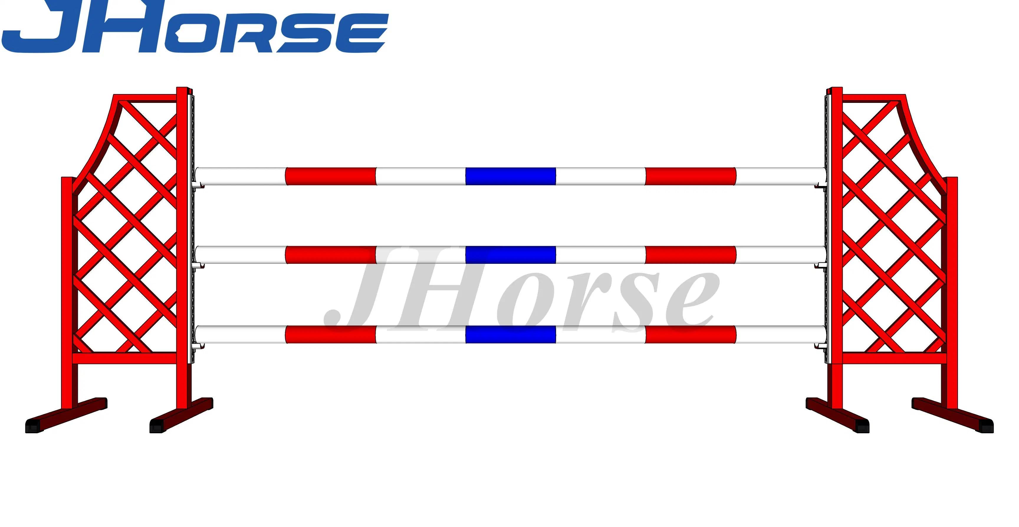 Individuelle Bunte Pferd Jumping Show Reitsport Sprungausrüstung Hindernis