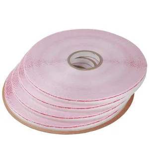 HDPE Film Resealable Bag Sealing Tape Reclosable Packing Neck Sealing with High quality/High cost performance Acrylic Glue