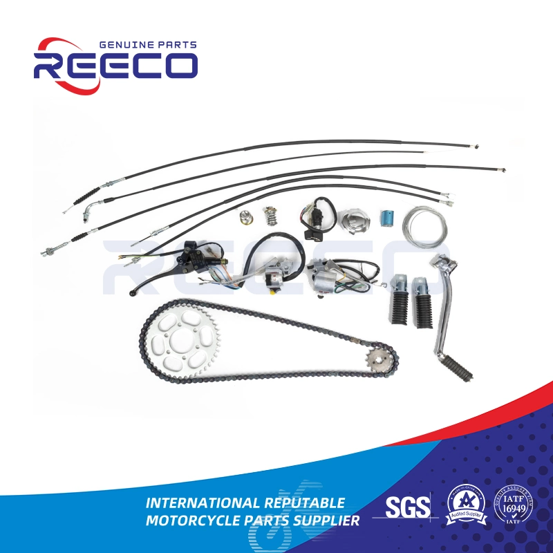 Reeco Motor Parts Motorcycle Roller Chain 428h for Honda YAMAHA Suzuki Bajaj Tvs