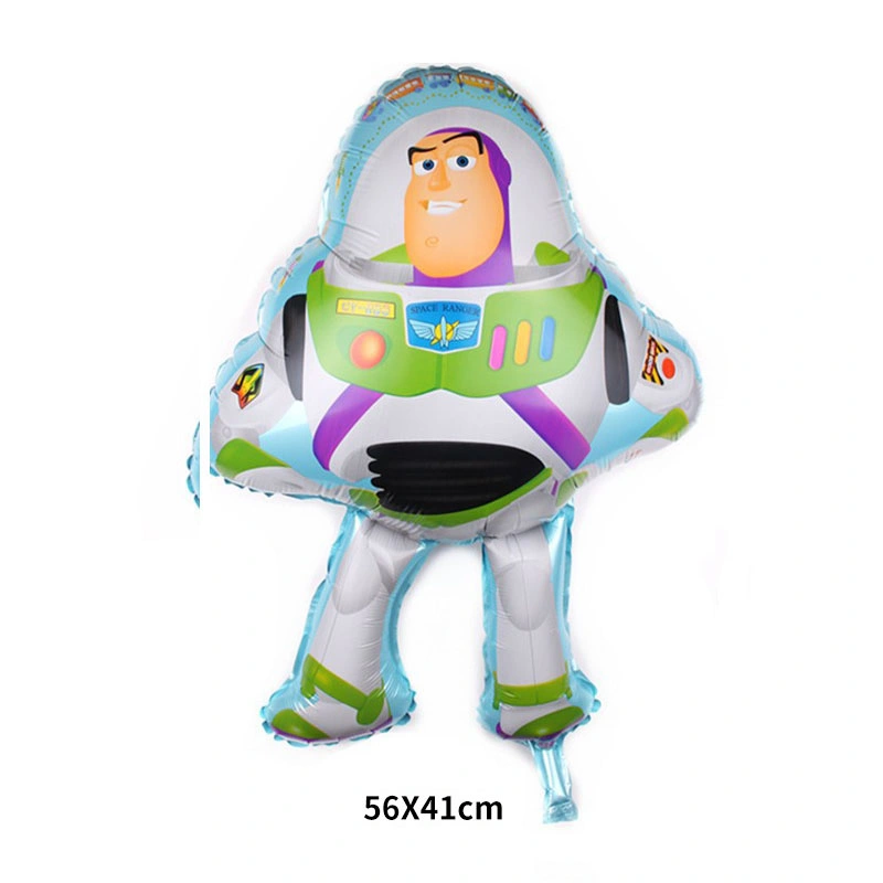 Toy Story 4 Products Cartoon Figures Figura Woody Buzz Light Year Inflatable Foil Helium Balloons for Party Supplies